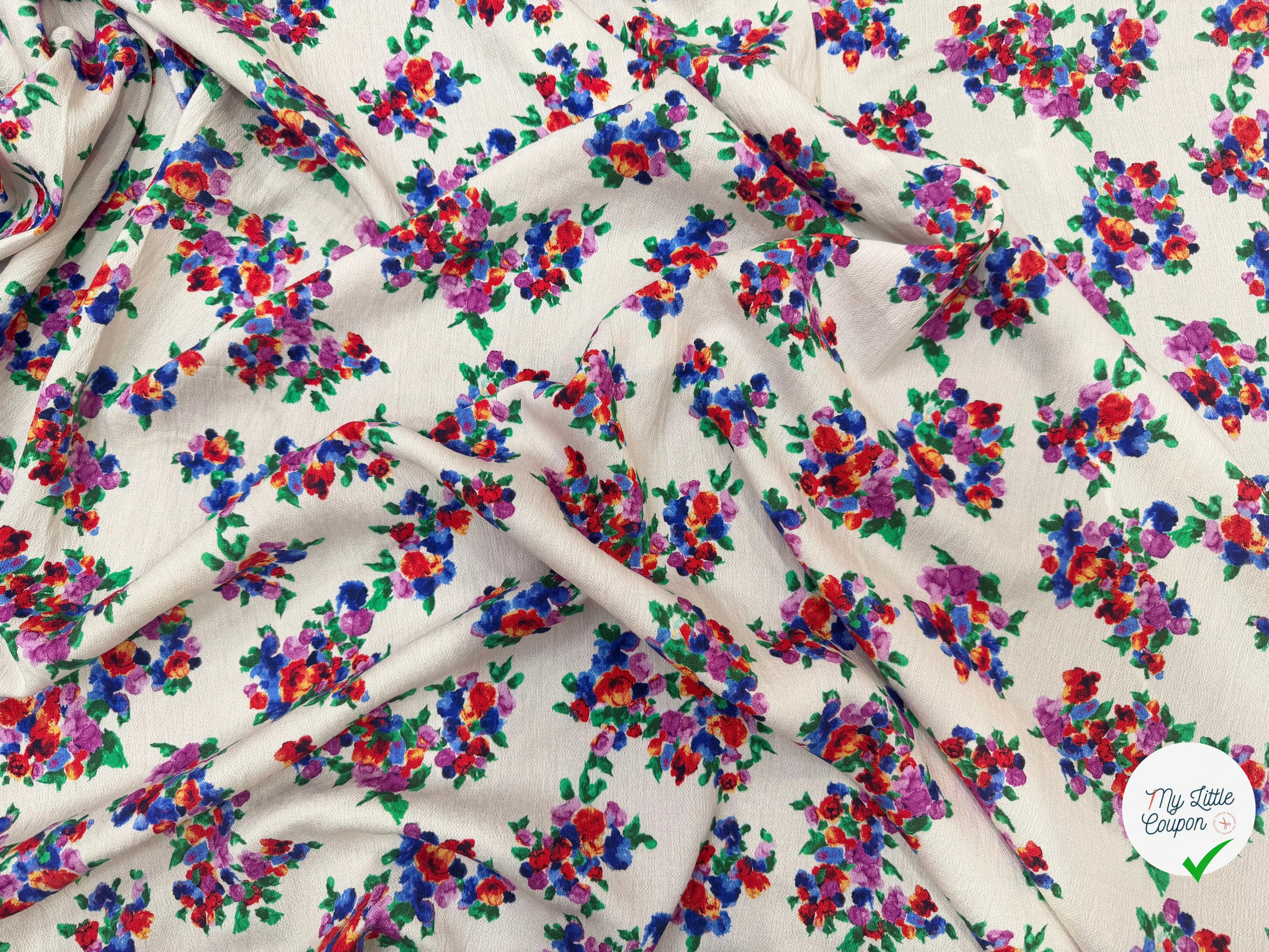 CREPE MAROCAIN 100% VISCOSE 8 - My Little Coupon