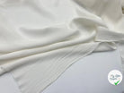 CRÊPE MAROCAIN 100% VISCOSE BLANC CASSÉ - My Little Coupon - tissu - coudre