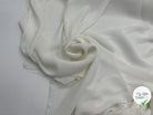 CRÊPE MAROCAIN 100% VISCOSE BLANC CASSÉ - My Little Coupon - tissu - coudre
