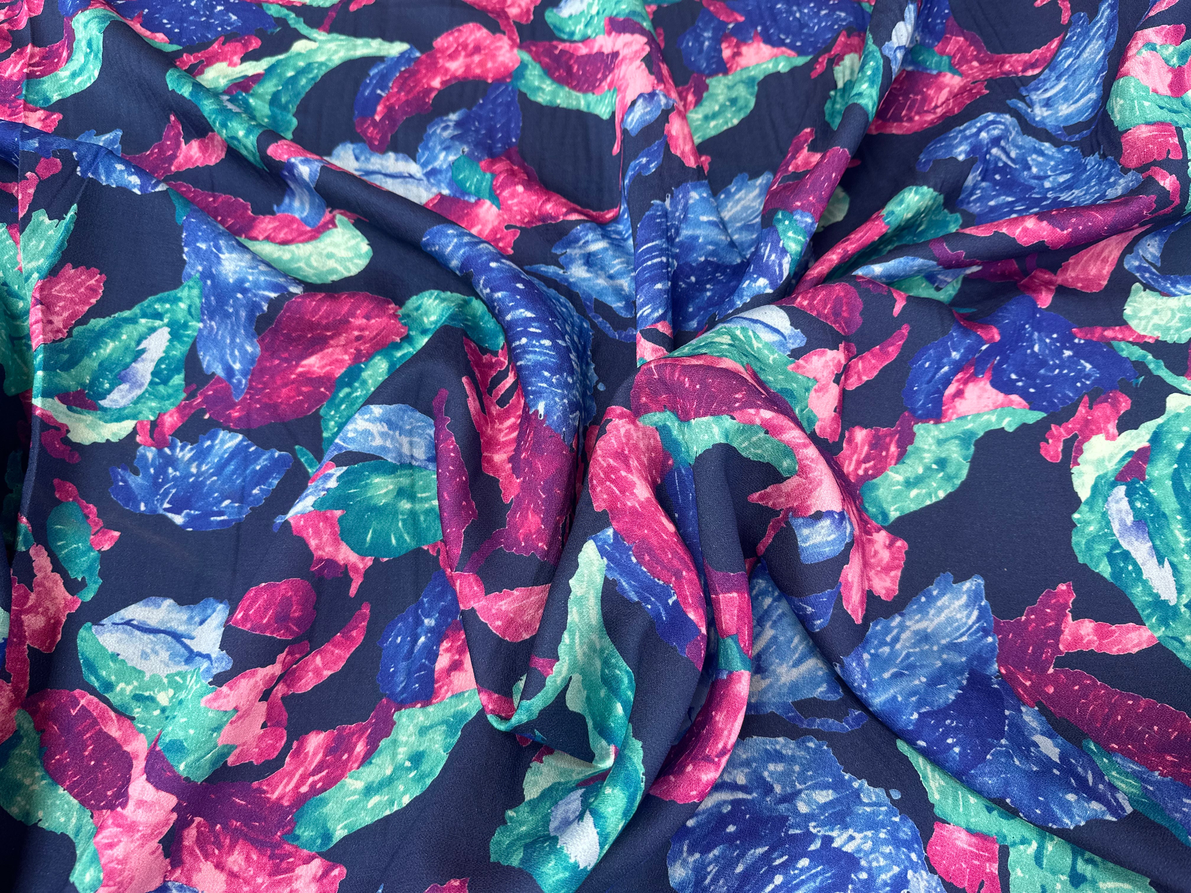 CREPE MAROCAIN FLORALIE CHIC - My Little Coupon