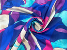 CREPE MAROCAIN PETALES ABSTRAITES - My Little Coupon