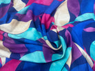 CREPE MAROCAIN PETALES ABSTRAITES - My Little Coupon
