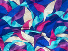 CREPE MAROCAIN PETALES ABSTRAITES - My Little Coupon