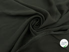 CRÊPE MAROCAIN STRETCH VERT FORET - My Little Coupon - tissu - coudre