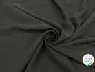 CRÊPE MAROCAIN STRETCH VERT FORET - My Little Coupon - tissu - coudre