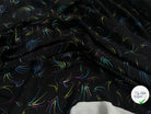 CREPE MAROCAIN VISCOSE FIREWOKRS - My Little Coupon