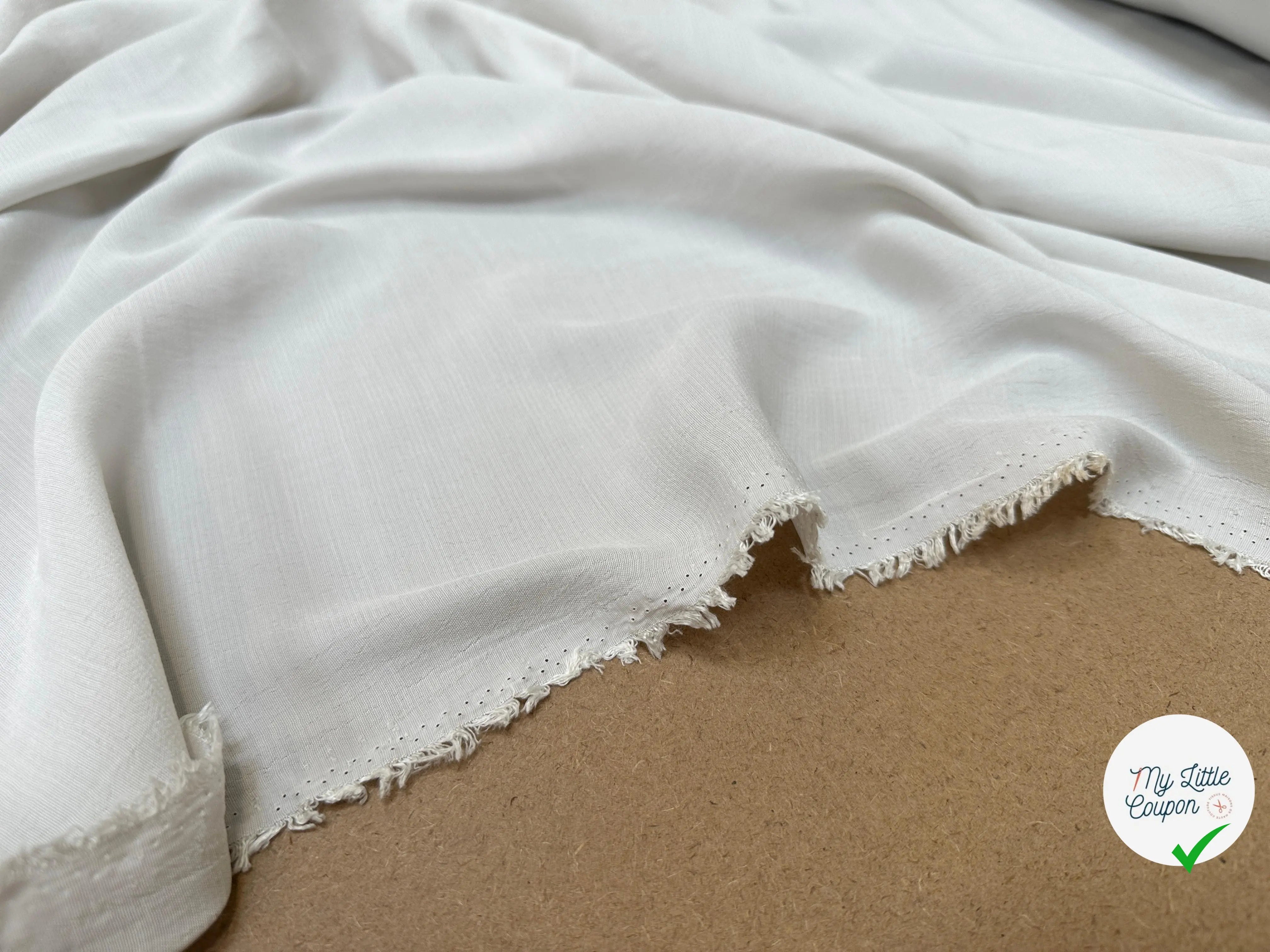 CREPE MAROCAIN VISCOSE OATMEAL - My Little Coupon