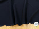 CREPE MAROCAIN VISCOSE UNI BLEU MARINE - My Little Coupon