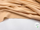 CRÊPE MOUSSEUX ABRICOT - My Little Coupon - tissu - coudre
