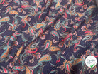 CREPE PAISLEY IMPRIMÉ EFFET LISSE - My Little Coupon