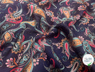CREPE PAISLEY IMPRIMÉ EFFET LISSE - My Little Coupon