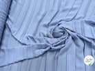 CREPE PLISSÉ FLUIDE BLEU BÉBÉ - My Little Coupon