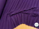 CREPE PLISSÉ FLUIDE DEEP VIOLET - My Little Coupon