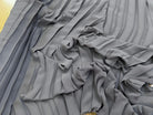 CREPE PLISSÉ FLUIDE GRIS - My Little Coupon