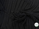 CREPE PLISSÉ FLUIDE NOIR - My Little Coupon