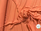 CREPE PLISSÉ FLUIDE ORANGE - My Little Coupon