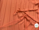CREPE PLISSÉ FLUIDE ORANGE - My Little Coupon