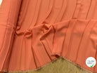 CREPE PLISSÉ FLUIDE ORANGE - My Little Coupon