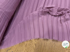 CREPE PLISSÉ FLUIDE VIEUX ROSE - My Little Coupon