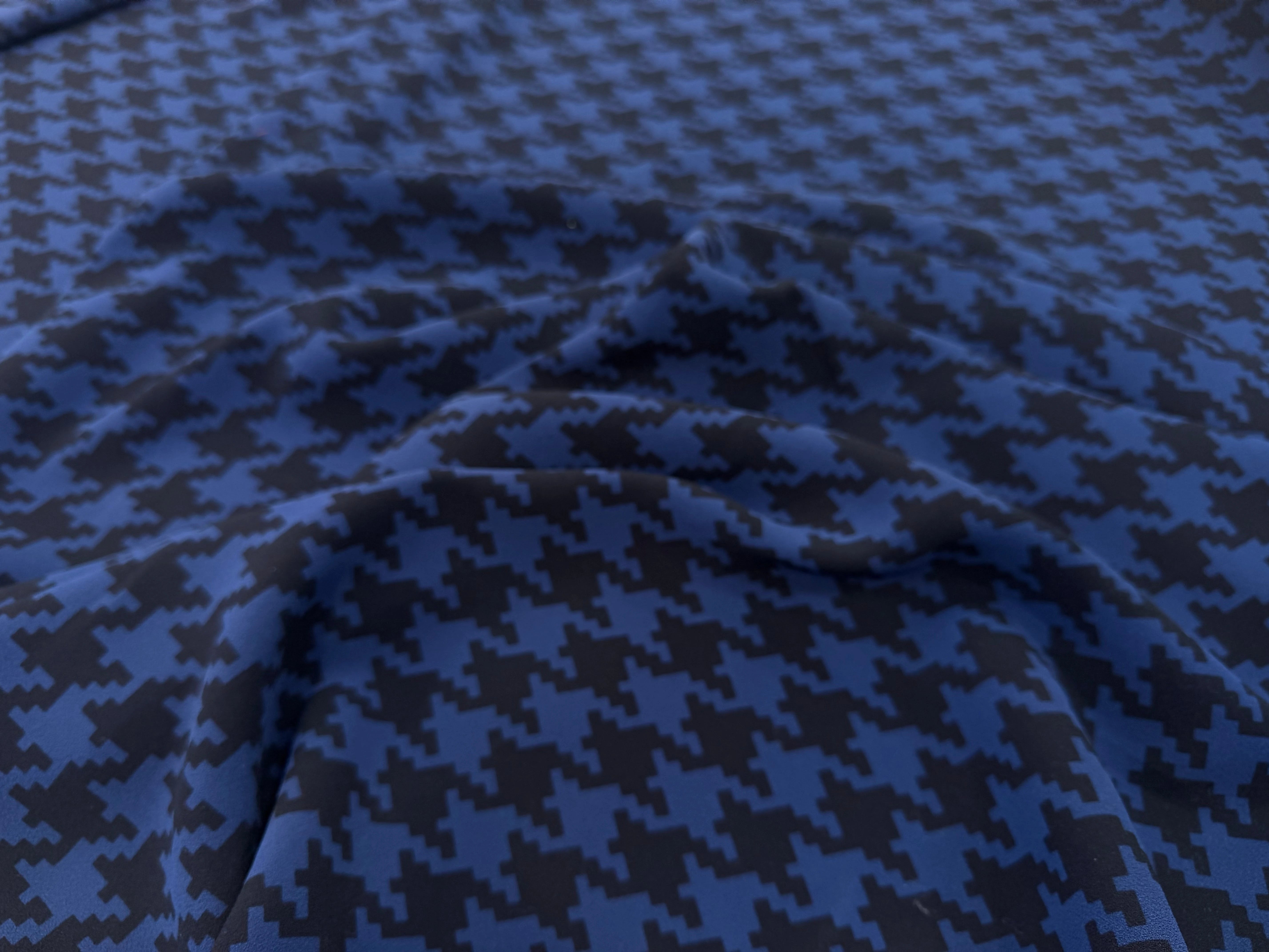 CRÊPE POLYESTER JAPONAIS PIED DE COQ - My Little Coupon