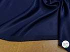 CREPE SATINÉ LOURD BLEU 150CM - My Little Coupon