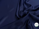 CREPE SATINÉ LOURD BLEU 150CM - My Little Coupon
