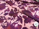 CRÊPE SATINÉ POLYESTER ROSE&VIOLET - My Little Coupon