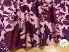 CRÊPE SATINÉ POLYESTER ROSE&VIOLET - My Little Coupon