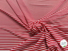 CREPE SEMI-GAUFFRÉ RAYURES ROUGE - My Little Coupon