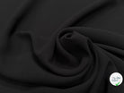 CREPE SEMI-LOURD QUALITÉ COUTURE NOIR - My Little Coupon