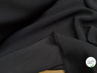 CREPE SEMI-LOURD QUALITÉ COUTURE NOIR - My Little Coupon