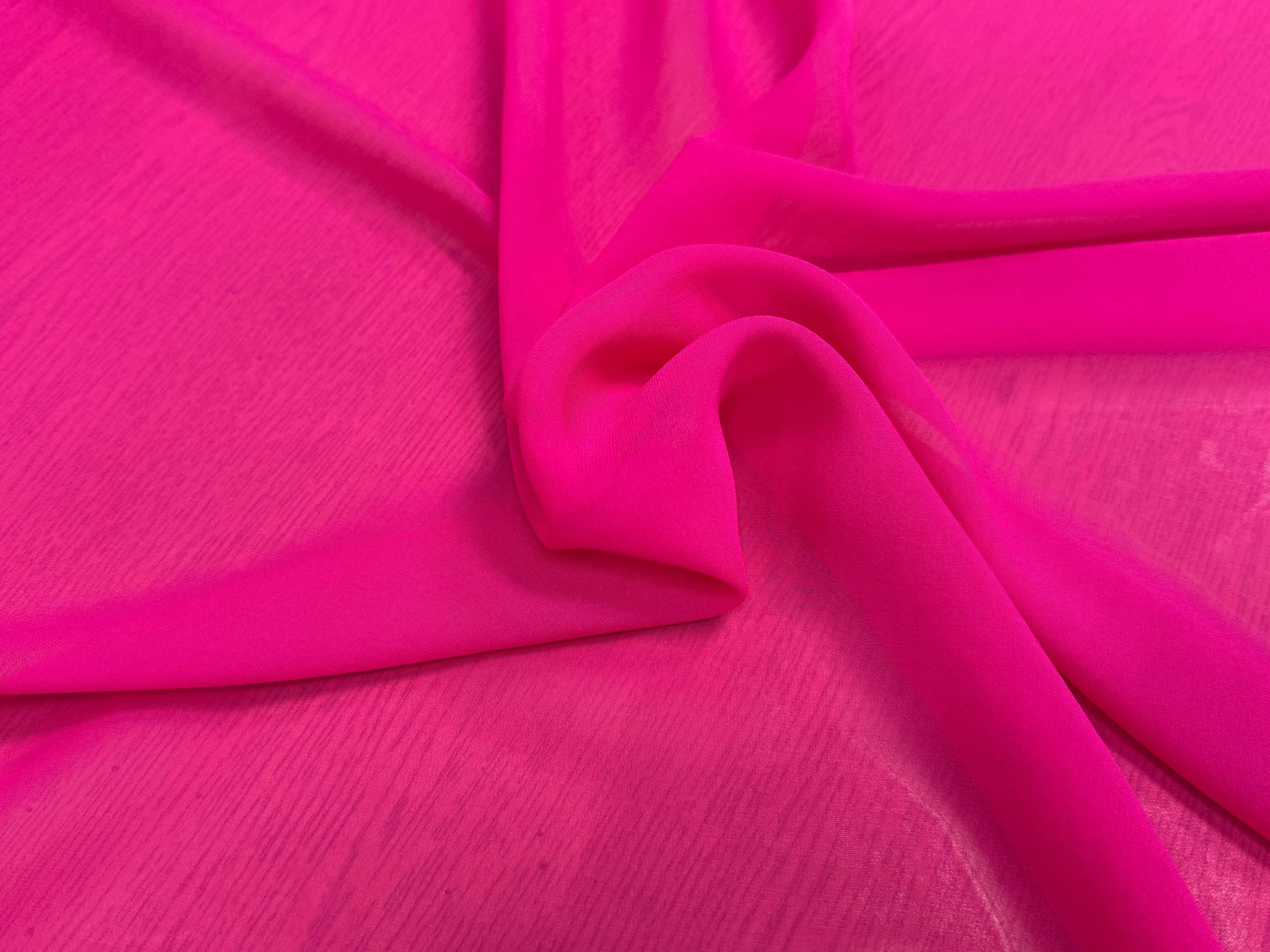 CRÊPE SOIE FLUIDE FUSHIA - My Little Coupon