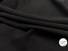 CRÊPE STRETCH LOURD NOIR - My Little Coupon - tissu - coudre