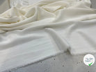 CREPE SUPERBE TENUE BLANC MSO