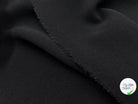 CRÊPE TEXTURÉ NOIR - My Little Coupon - tissu - coudre