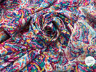 CREPE TIE AND DYE MULTICOLOR FLEUR - My Little Coupon