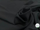 CREPE VISCOSE ACETATE STRETCH SÉMI-LOURD NOIR 50% VISCOSE 4% ÉLASTHANNE - My Little Coupon