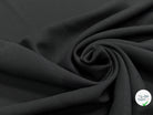 CREPE VISCOSE ACETATE STRETCH SÉMI-LOURD NOIR 50% VISCOSE 4% ÉLASTHANNE - My Little Coupon