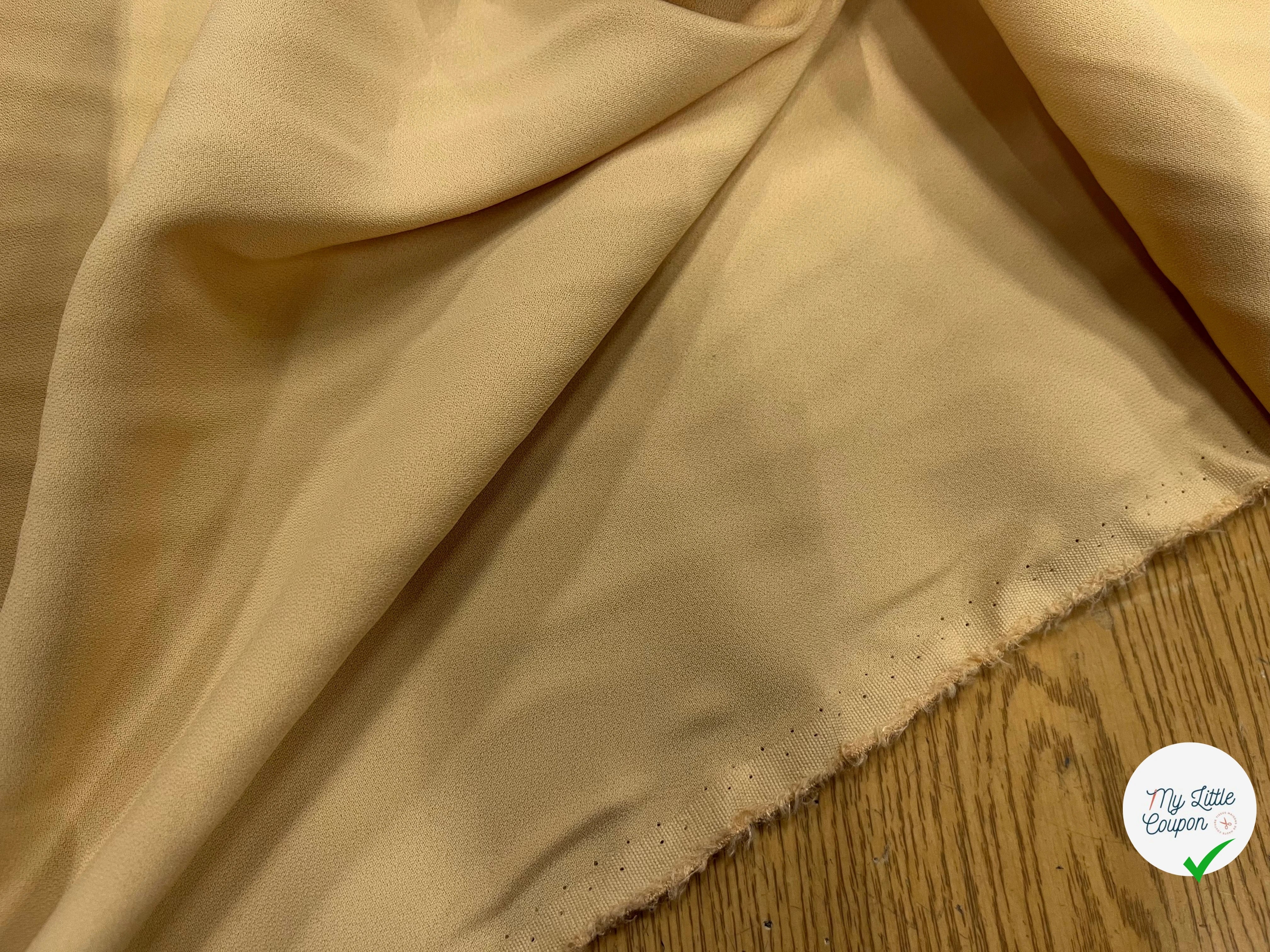 CREPE VISCOSE BEIGE 135CM - My Little Coupon