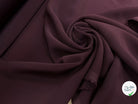 CRÈPE VISCOSE BURGANDY 117CM - My Little Coupon
