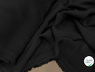 CREPE VISCOSE CHIC TOMBÉ FAÇON PLISSÉE NOIR 100% VISCOSE - My Little Coupon