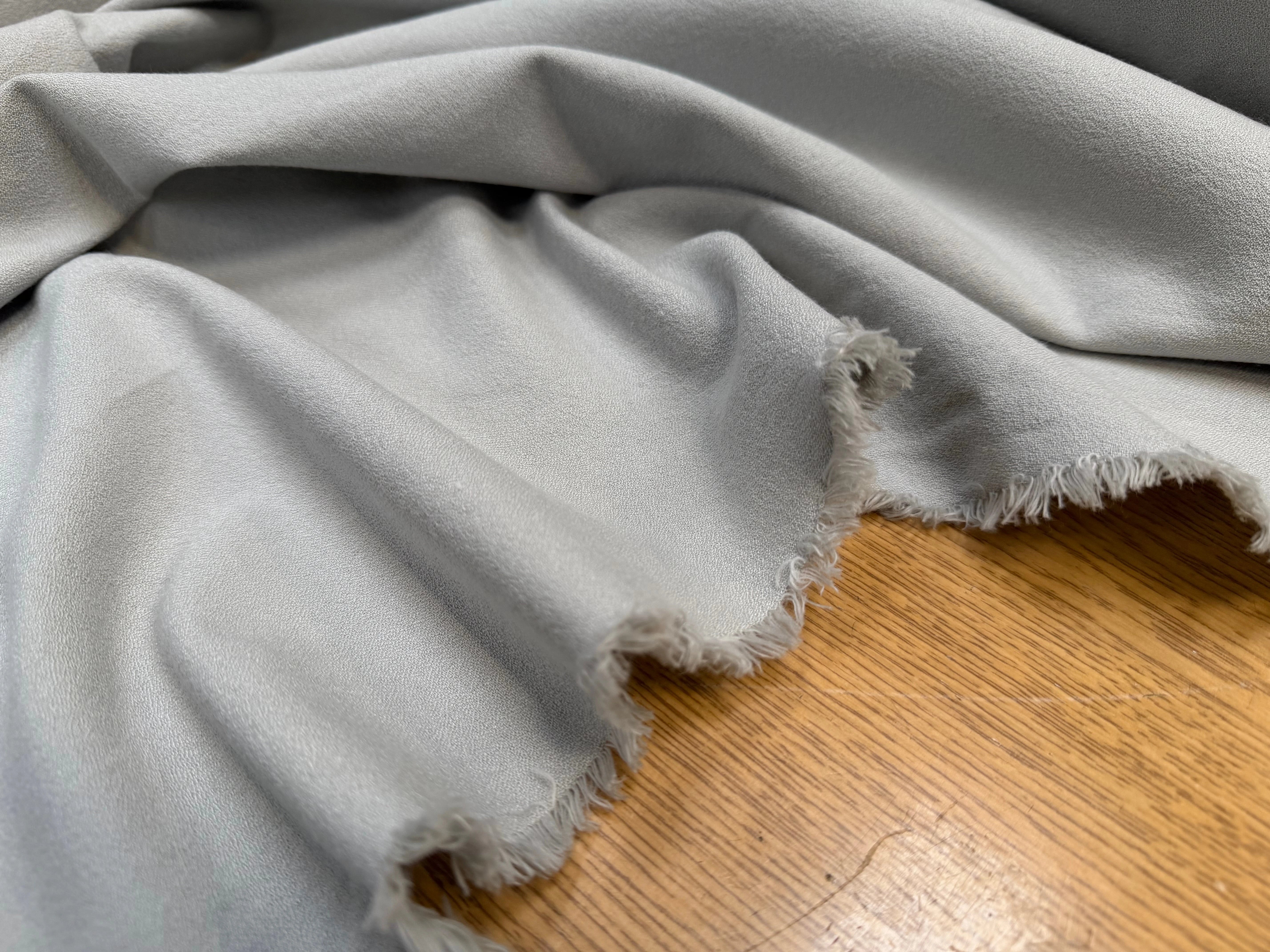 CREPE VISCOSE COTON PERLE CIEL TENUE LOURDE CHIC - My Little Coupon