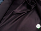 CREPE VISCOSE ENVERS SATIN 8% SOIE BEAU TOMBÉ CHOCO BORDEAUX - My Little Coupon