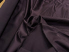CREPE VISCOSE ENVERS SATIN 8% SOIE BEAU TOMBÉ CHOCO BORDEAUX - My Little Coupon