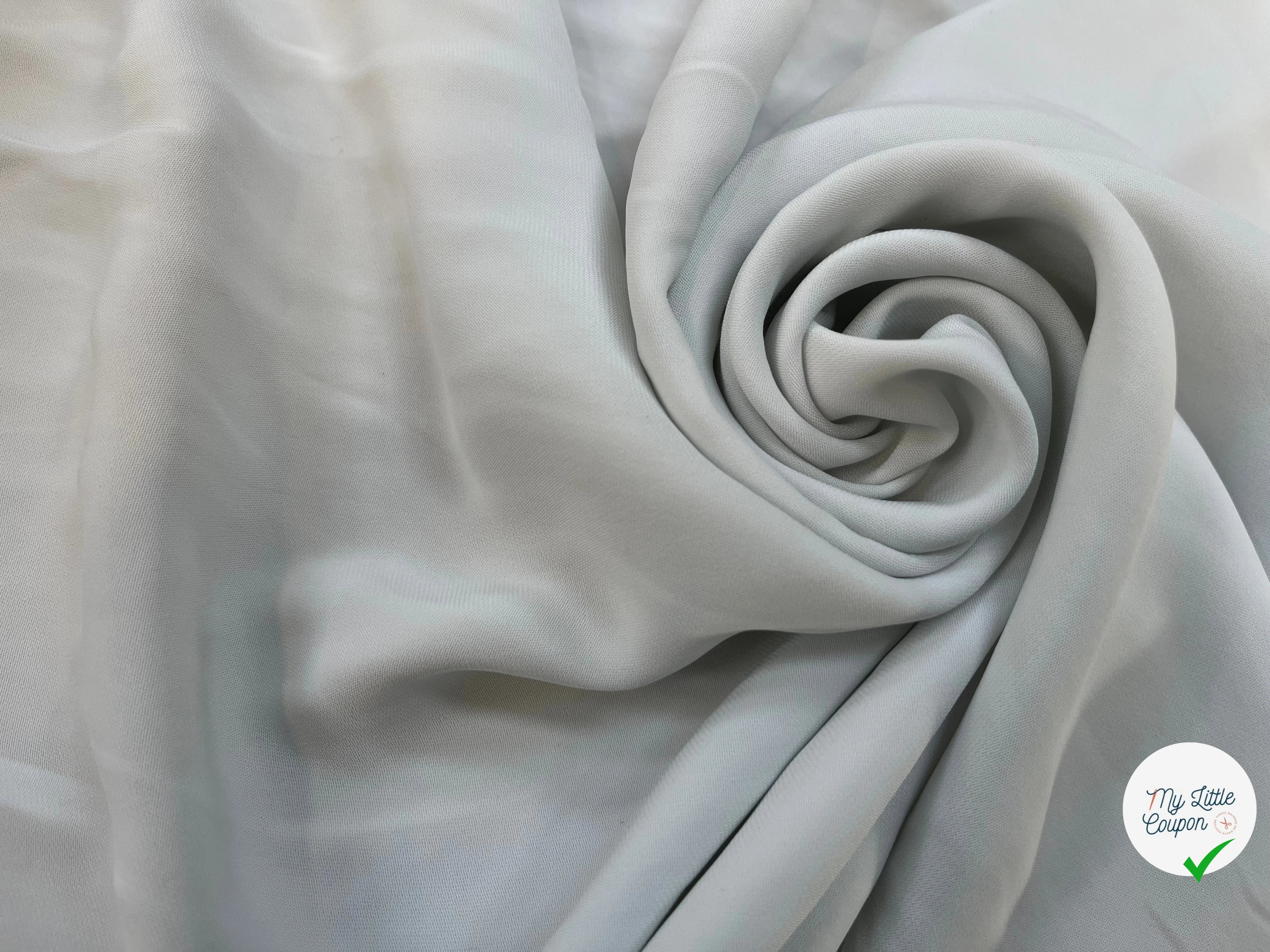 CREPE VISCOSE FLUIDE LINEN 122CM - My Little Coupon