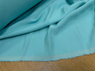 CREPE VISCOSE FLUIDE STRETCH BEAU TOMBÉ VERT D'EAU - My Little Coupon