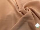 CREPE VISCOSE FROIDE FLUIDE ORANGE SUNSET 122CM STRETCH - My Little Coupon