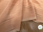 CREPE VISCOSE FROIDE FLUIDE ORANGE SUNSET 122CM STRETCH - My Little Coupon