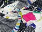 CRÊPE VISCOSE IMPRIMÉ ELEGANCE CUBISTE - My Little Coupon - tissu - coudre