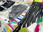 CRÊPE VISCOSE IMPRIMÉ ELEGANCE CUBISTE - My Little Coupon - tissu - coudre